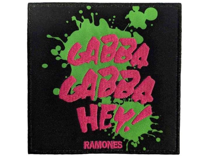 Ramones Gabba Gabba Woven Patch One Size