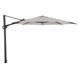 LIRO Ampelschirm Amrum Schirm Ø350 cm Polyacryl Grau Anthrazit