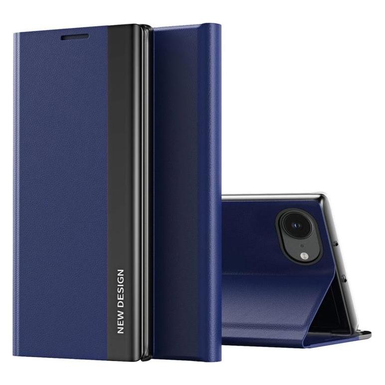 Hurtel Back panel cover Sleep Case Pro for iPhone 16e with Flip and Stand - Blue (Apple iPhone 16e, Apple iPhone 17e) (SLEEP CASE PRO IPHONE SE 2025 BLUE)