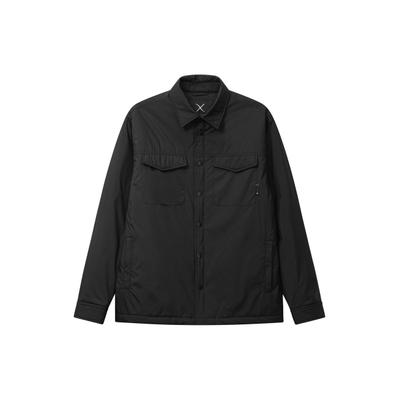 Outdoorjacke CLEAN CUT COPENHAGEN "Clean Cut Copenhagen Charly Ribstop Jacket", Herren, Gr. XXL, schwarz, 100% Polyester, unifarben, normal, amerikanischer Ausschnitt, Jacken Outdoorjacke