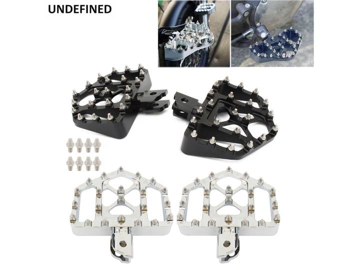 Pour Harley Softail 2018-2023 MX Wide Fat Foot Pegs Floorboards Repose-pieds avant et arrière Softail SLSB Breakout Low Rider FLFB/S FXBB