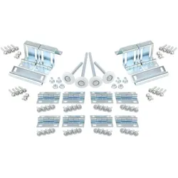 Novoferm Beschlagset ISO Alpha Bodensektion => 5020 mm, verzinkt