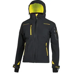 U-Power Softshell-Jacke Space Lady - black carbon - 2XL