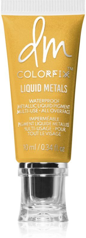 Danessa Myricks Beauty Colorfix Liquid Metals multi-purpose makeup for eyes, lips and face shade 24K 10 ml