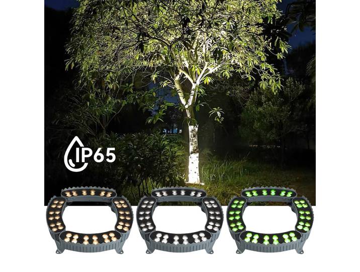 LED arbre étreinte lampe éclairage de jardin RGB blanc chaud/froid lampe extérieure IP65 étanche jardin sol cour grands arbres câlin lumière