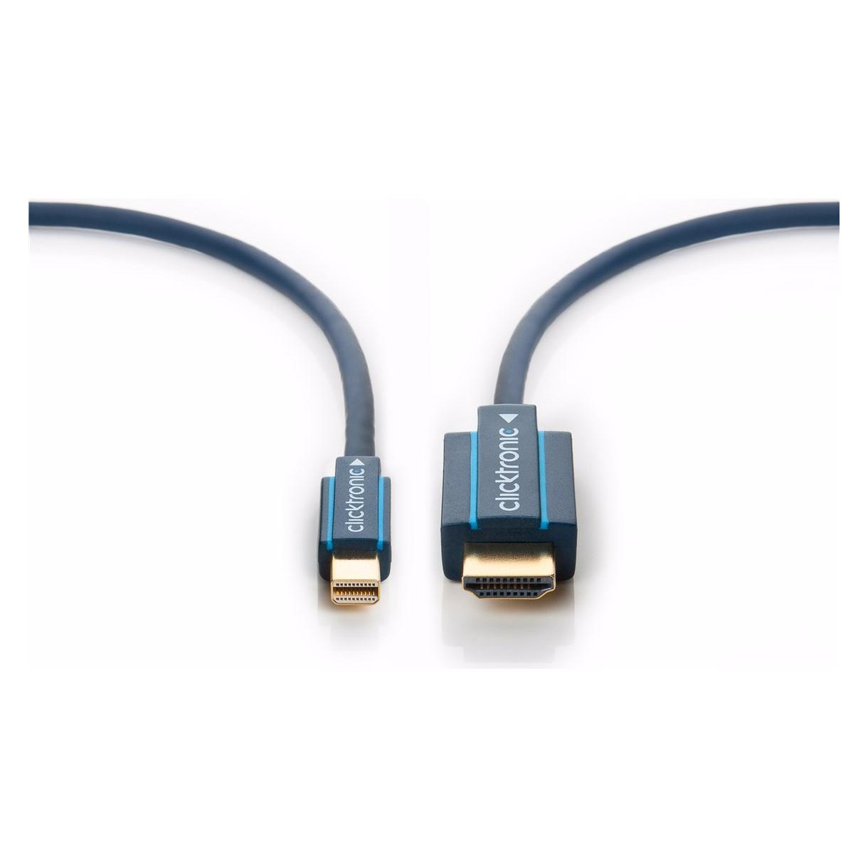 clicktronic Mini DisplayPort - HDMI (Typ A) (2 m) (70743)
