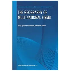 The Geography of Multinational Firms, Fachbücher von Pontus Braunerhjelm, Karolina Ekholm