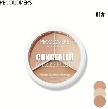 Inspired Finds Waterproof Cream Concealer Palette Full Coverage Spot & Dark Circle Corrector natural Skin Corrector