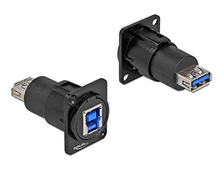 Delock D-type module USB 3.0 type A aansluiting naar type B bus