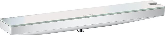 Hansgrohe Rainfinity Wandanschluss 26858000 mit Brausehalter und Duschablage R, chrom
