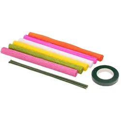 Bastel-Set "Papier-Blumen"