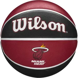 Wilson NBA Miami Heat Team Tribute Basketball red 7