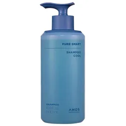 Amos Professional, Shampoo, - Pure Smart Shampoo - Cool - 500 ml (Flüssiges Shampoo, 500 ml)