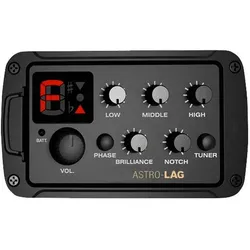 LÂG T118ASCE-IVO (Halbakustik Gitarre, Zedernholz), Gitarre, Braun
