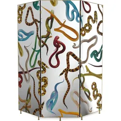 Toiletpaper Snakes Wandschirm