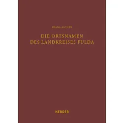 Ascher:Ortsnamen des Landkreises Fulda, Fachbücher von Diana Ascher