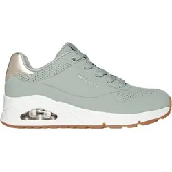 SKECHERS Damen Freizeitschuhe UNO, Größe 39 in Silber Silber