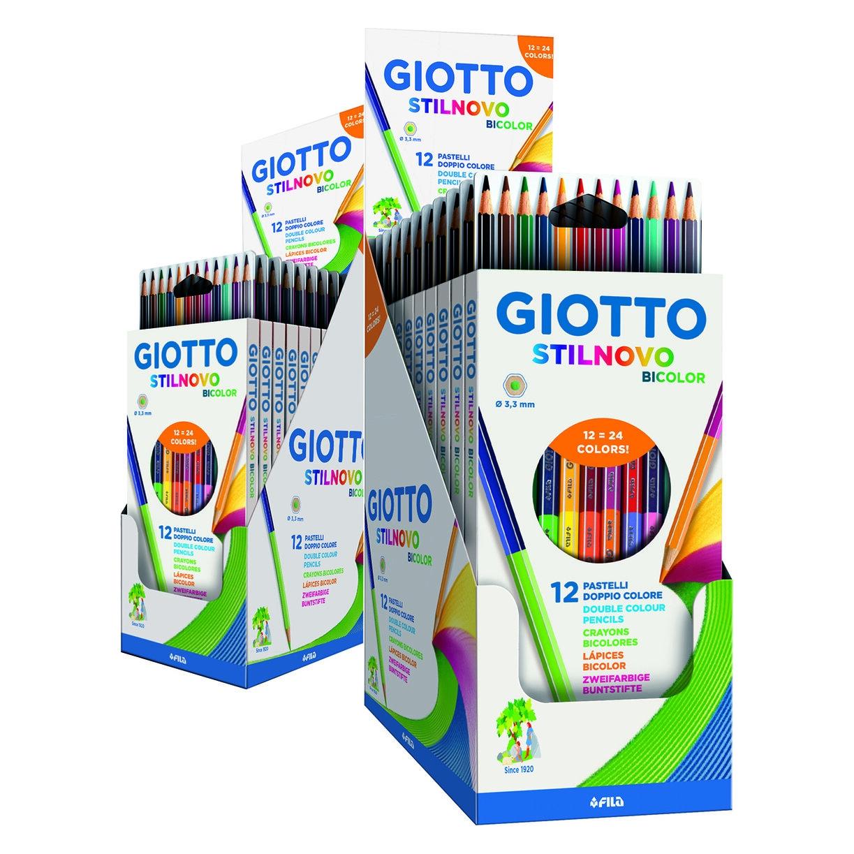 Giotto Farbstift Stilnovo Bicolor 12er (12x) (256900)