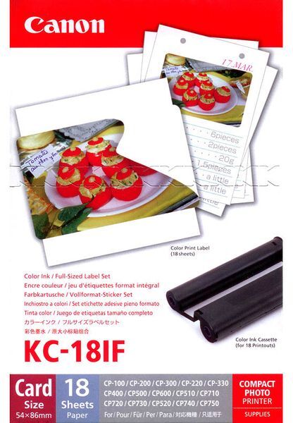 Canon KC-18IF - Fotofarben - Druckerpatrone