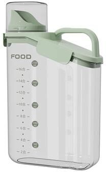 Useful Little Things Airtight Food Storage Container For Grains Pet Food Snacks And Dry Goods green 68 Oz