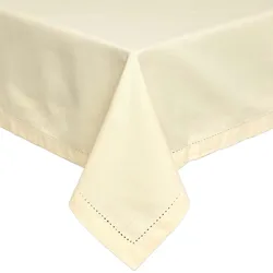 TISCHDECKE creme 178/300 cm, 100% Baumwolle