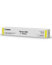 Canon 034 Gelb Original Tonerpatrone für ImageCLASS MF810Cdn MF820Cdn imageRUNNER C1225 C1225iF (9451B001)