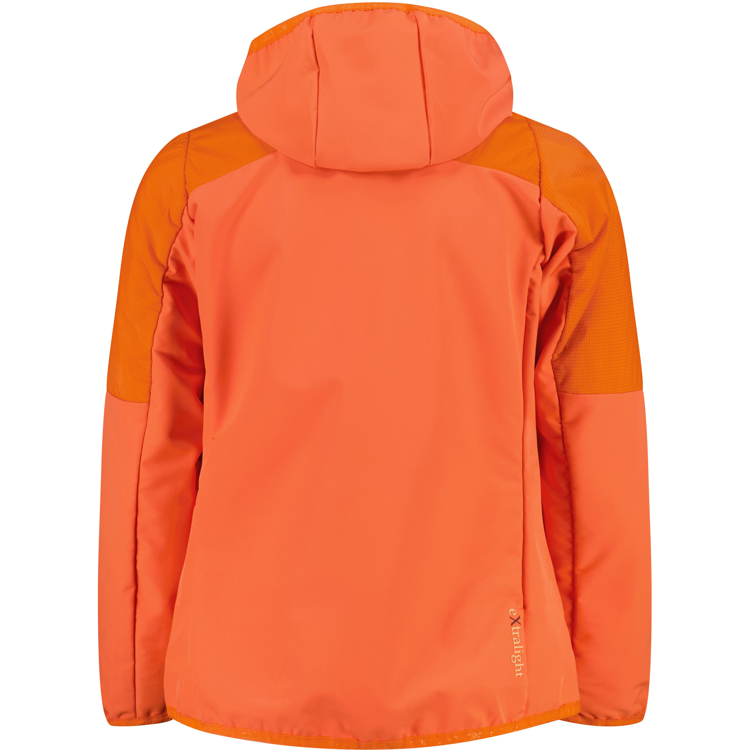 CMP Hybrid Kinder Isolationsjacke orange Größe 128 Trekking Wasserabweisend