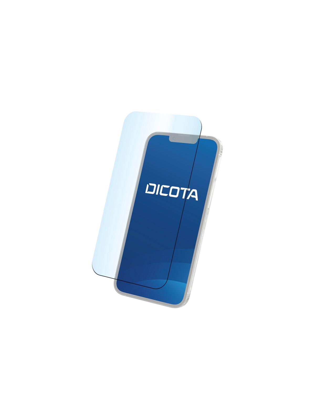 Dicota 3H Adhesive Entspiegelt für Apple iPhone 16 Plus | Schwarz
