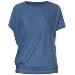 Super Natural, Damen, Sportshirt, W Yoga Loose Tee (S), Blau
