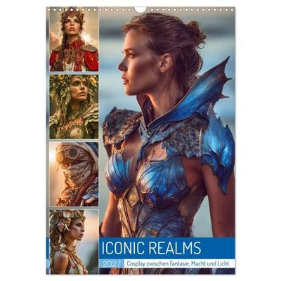 Iconic Realms (Wandkalender 2027 DIN A3 hoch), CALVENDO Monatskalender