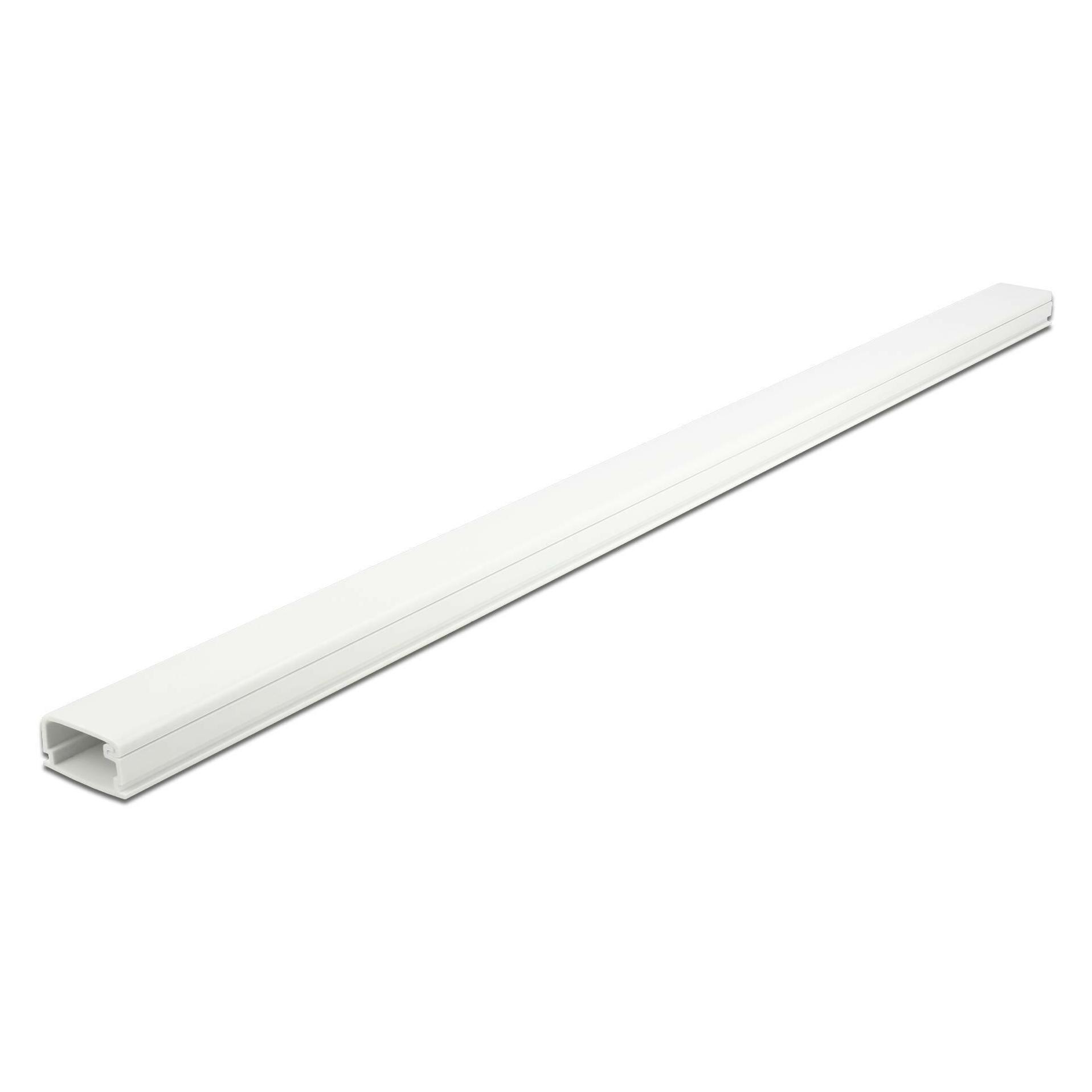 Delock Kabelkanal mit Deckel 26 x 13 mm (Kabelkanal, 100 cm) (20721)