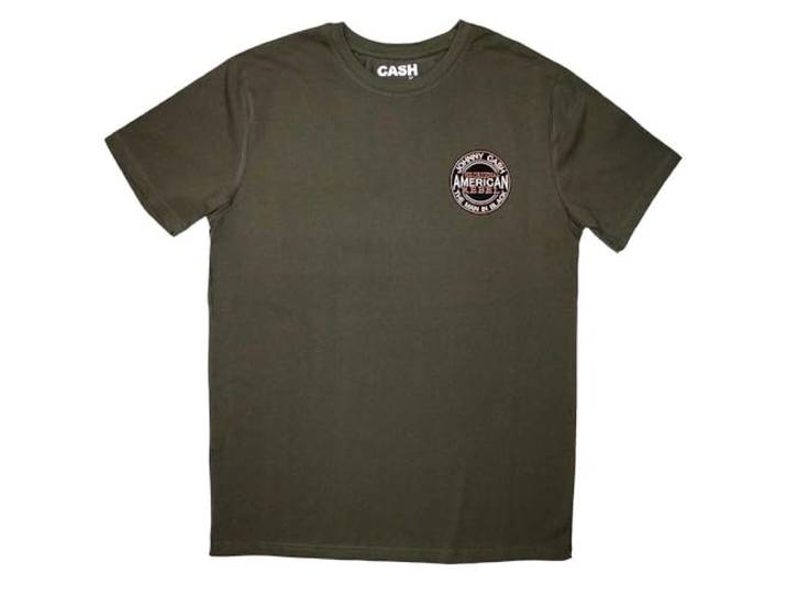 Johnny Cash Mini American Rebel Logo T Shirt XXL