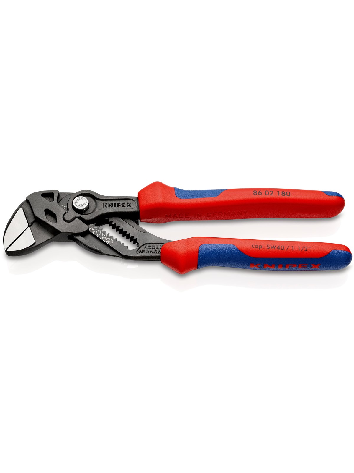 KNIPEX Zangenschlüssel, Zange und Schraubenschlüssel in einem Werkzeug