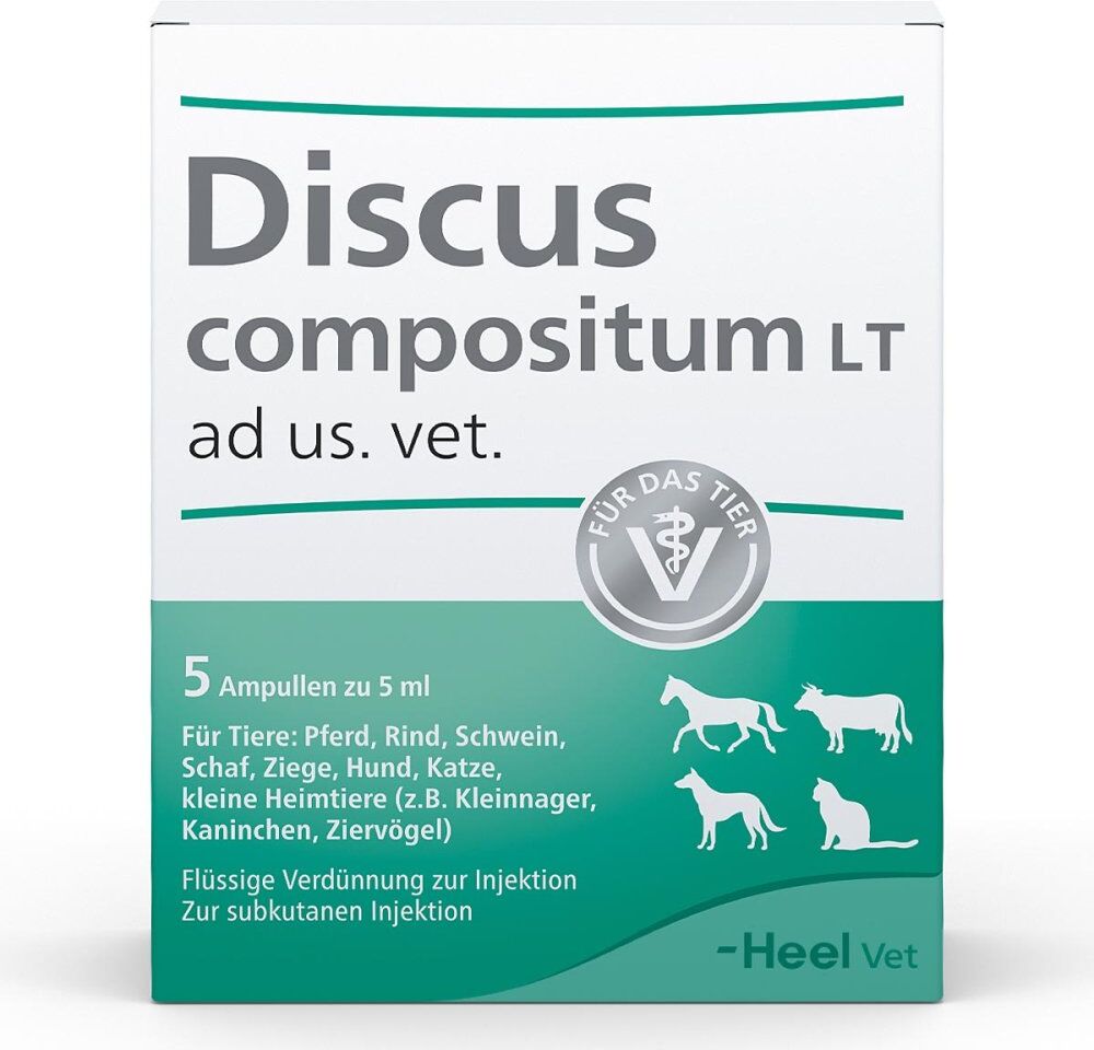 Discus compositum Lt Ampullen veterinär