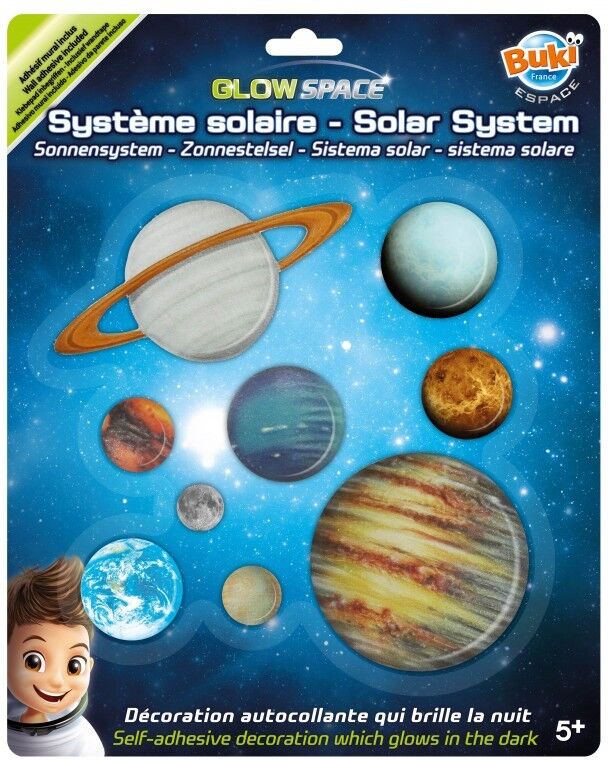 Buki France Glow Space : Système Solaire - Buki