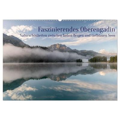Faszinierendes Oberengadin (Wandkalender 2027 DIN A2 quer), CALVENDO Monatskalender