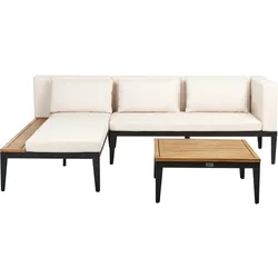 LOUNGE-SET 3-Sitzer Beige Bracciano