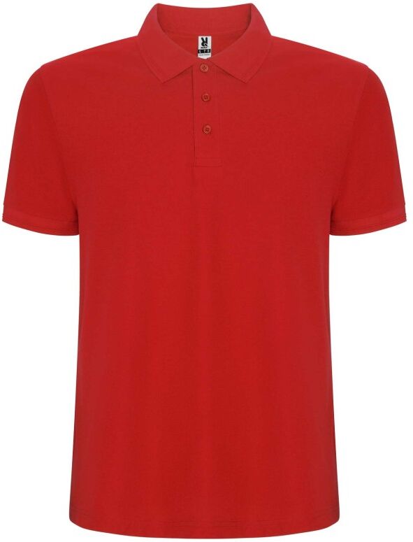 Polo personnalisable homme à manches courtes Pegaso Premium rouge 4XL