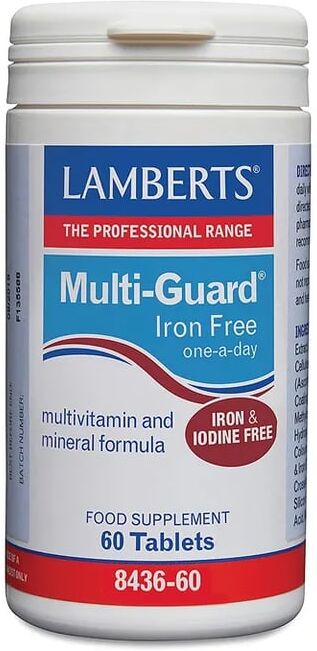 Lamberts Multi-Guard Iron Free 60 Tabletas