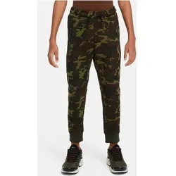 NIKE Kinder Hose Sportswear Tech Fleece Camo, Größe XL in Weiß Weiß