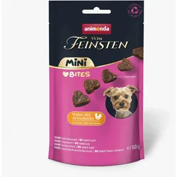 Animonda Sparpaket 10 x Sparpaket 100g Mini Bites Huhn+Artisch v.F.