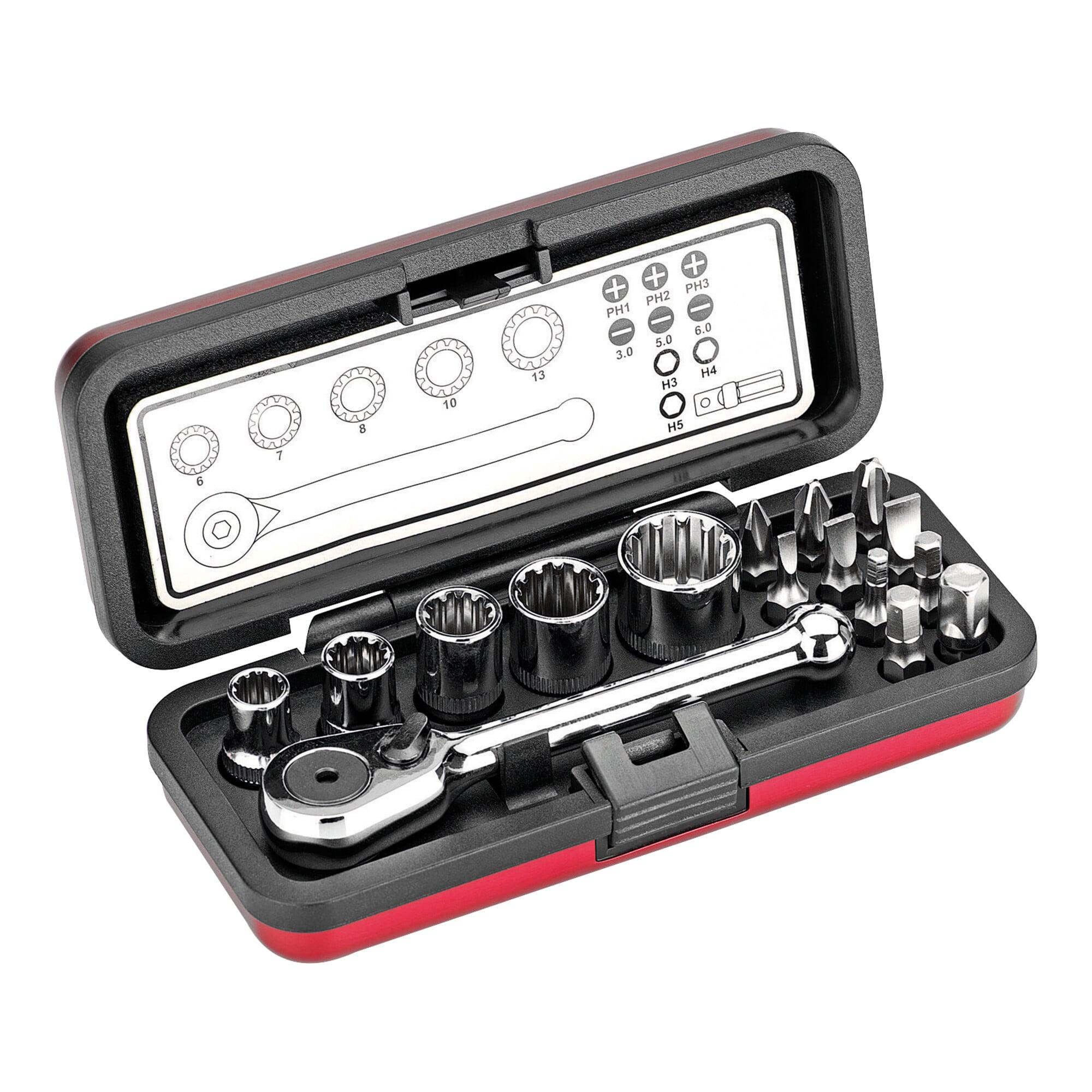 Cimco Steckschlüssel-Bit-Box 16-tlg. 113156)
