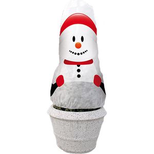 NOOR Wintervlies 011150EISB, weiß, UV-beständig, 1,3 x 1,6 m, 50 g/m², Haube mit Zugband