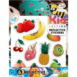 Reflective Berlin Reflexaufkleber K.I.D. Fruits bunt
