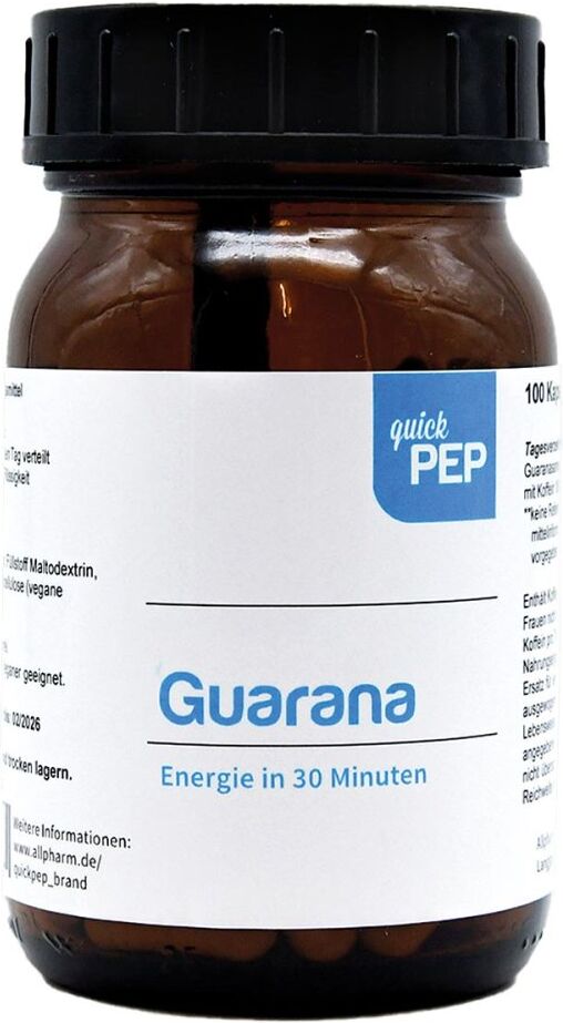ALLPHARM Quickpep Guarana Kapseln