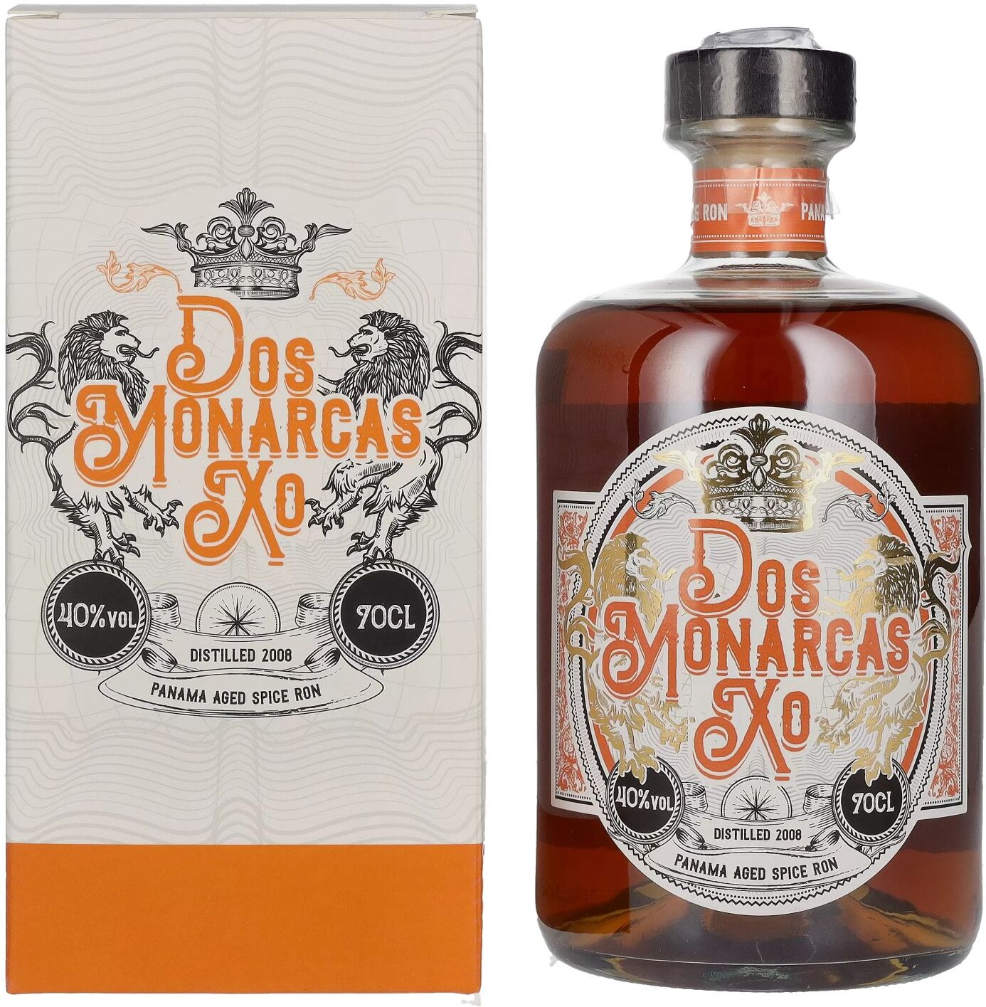 Dos Monarcas XO Panama Aged Spice 40% Vol. 0,7l in Geschenkbox