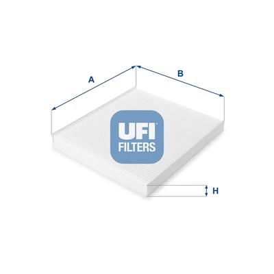 UFI Filter, Innenraumluft 5320900 für Fiat