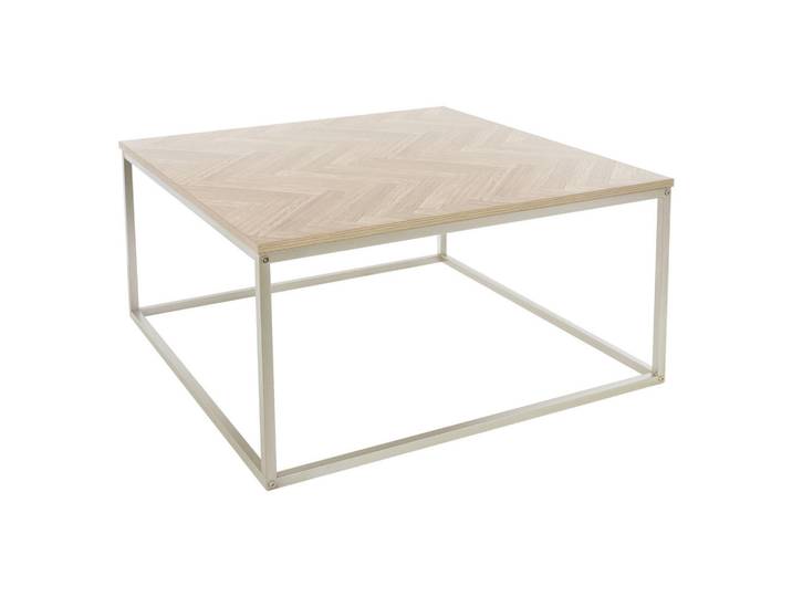 Ml-Design Couchtisch, Braun, Metall, 80x40x80 cm, Wohnzimmer, Wohnzimmertische, Couchtische