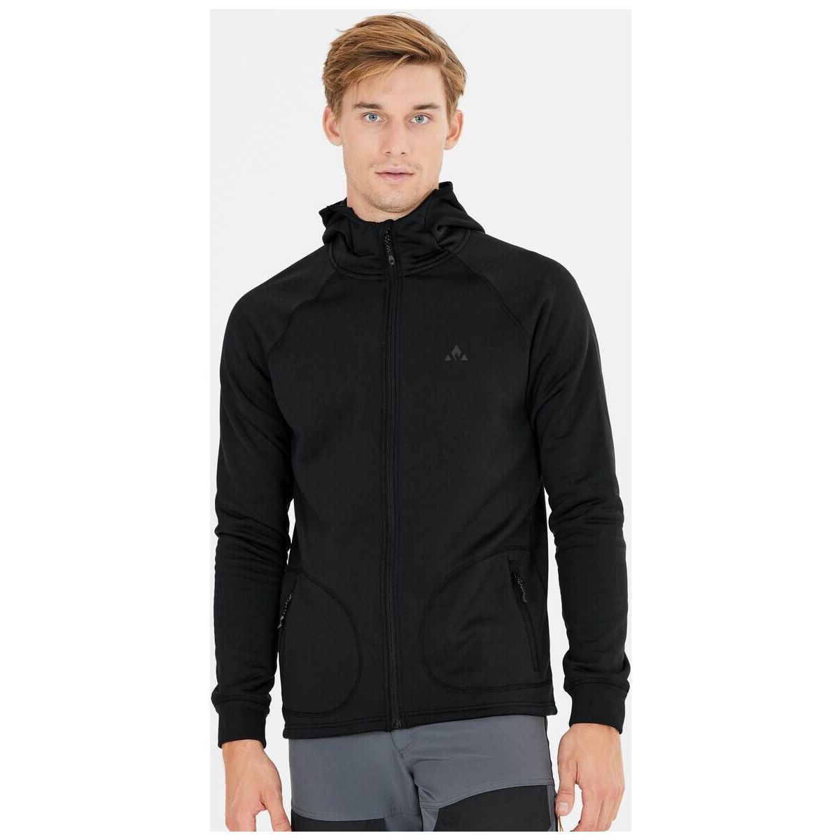 Whistler Tracker M Powerstretch Hood Fleece Jacket black (1001) S W233290-1001-S