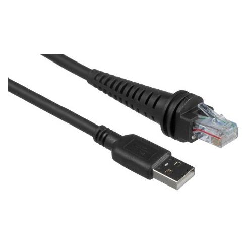 Kabel: USB schwarz Typ A 3m (9.8') gerade 5V Host-Stromversorgung Industriequalität (CBL-500-300-S00-01)